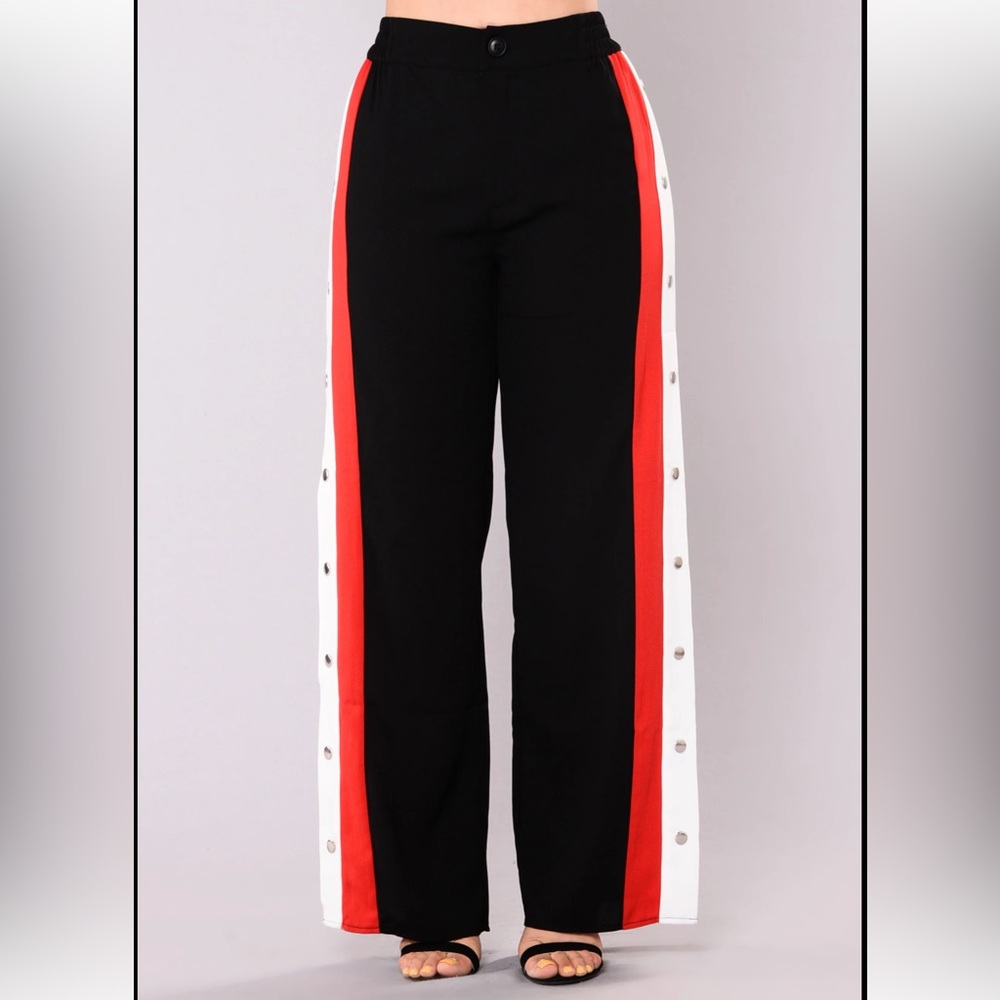 Snap Button Pants - Picture 3 of 4